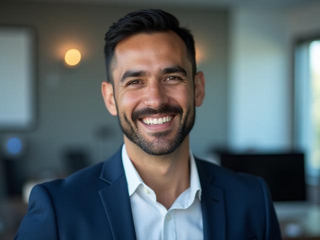 Foto profesional de Javier Ríos, Responsable de Tecnología